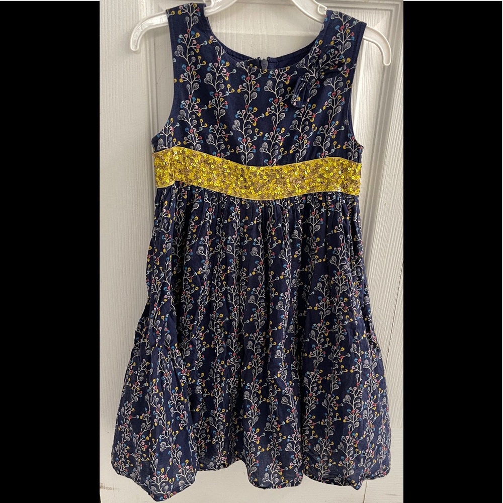 Dress by John Lewis with Gold Sequins